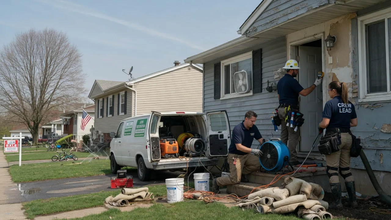 Flood Cleanup in Clark, NJ near me